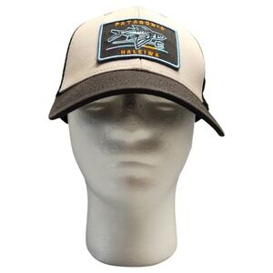 Patagonia Trucker Cap Mens Multi Mesh Haleiwa Embroidered Logo Snapback Hat RARE
